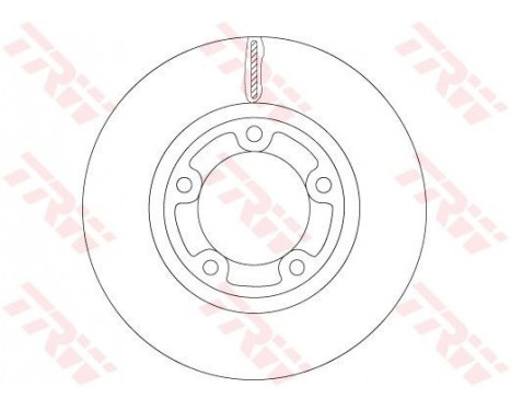 Brake Disc DF6712 TRW
