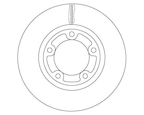 Brake Disc DF6712 TRW, Image 2