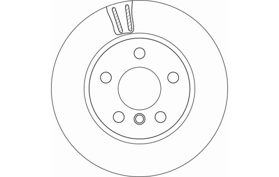 Brake Disc DF6715 TRW