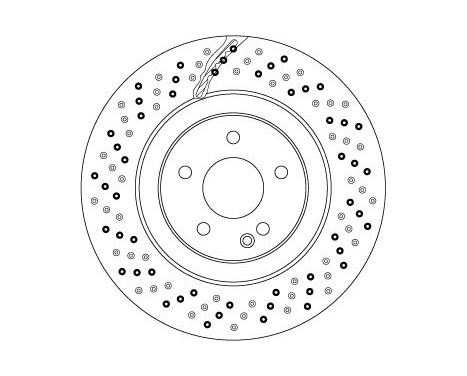 Brake Disc DF6741S TRW, Image 2