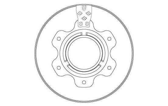 Brake Disc DF6743S TRW, Image 2