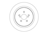 Brake disc DF6746 TRW