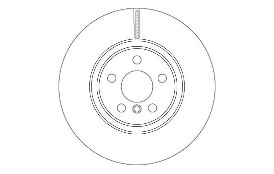 Brake Disc DF6749S TRW, Image 2