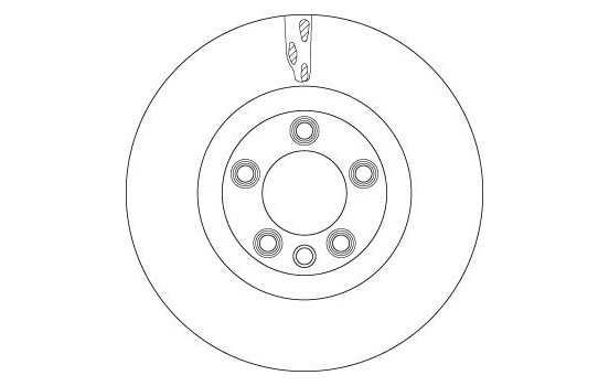 Brake Disc DF6772S TRW