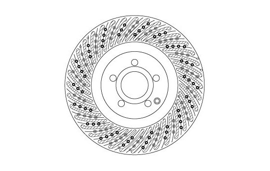 Brake Disc DF6775S TRW, Image 2