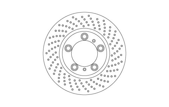 Brake Disc DF6779S TRW