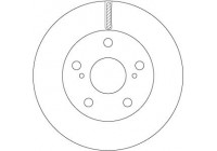 Brake Disc DF6782S TRW