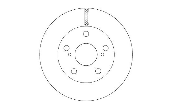 Brake Disc DF6782S TRW