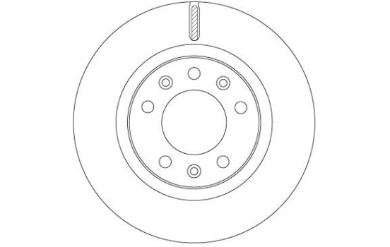 Brake Disc DF6785 TRW