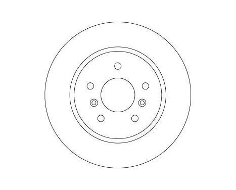 Brake Disc DF6787 TRW