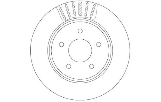 Brake Disc DF6789 TRW