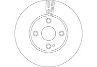 Brake Disc DF6793 TRW