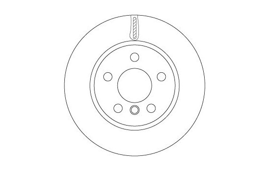 Brake Disc DF6799 TRW