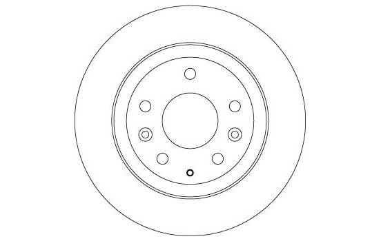 Brake Disc DF6807 TRW