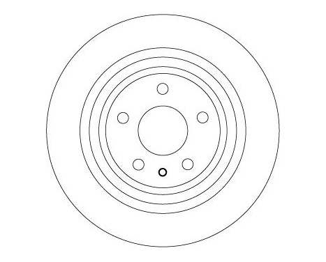 Brake Disc DF6809 TRW