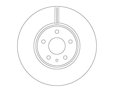 Brake Disc DF6811 TRW