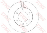 Brake Disc DF6812S TRW
