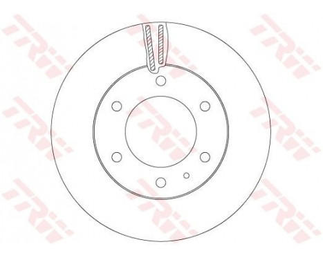 Brake Disc DF6812S TRW