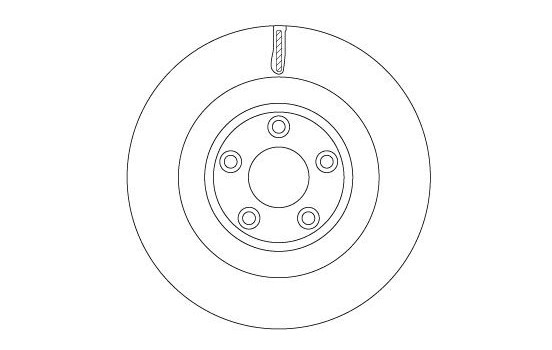 Brake Disc DF6816S TRW