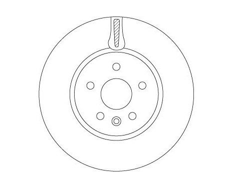 Brake Disc DF6820 TRW, Image 2