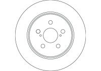 Brake disc DF6828 TRW