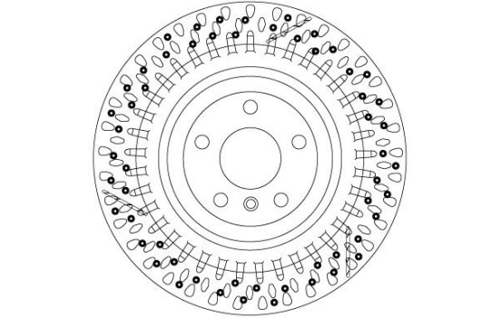 Brake Disc DF6835S TRW