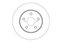 Brake disc DF6838 TRW