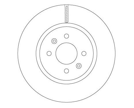 Brake Disc DF6842 TRW, Image 2