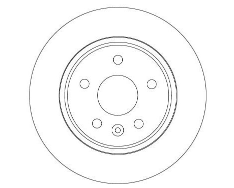 Brake Disc DF6846 TRW