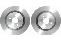 Brake disc DF6851 TRW