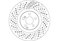 Brake Disc DF6862S TRW