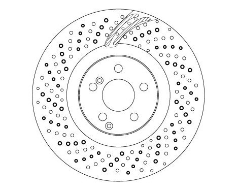 Brake Disc DF6862S TRW