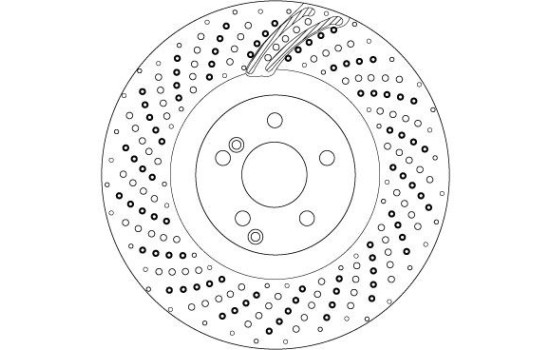 Brake Disc DF6873S TRW, Image 2