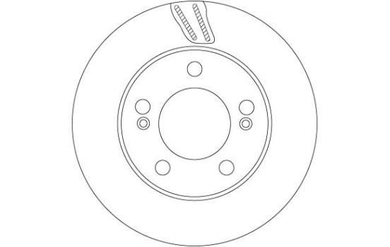 Brake Disc DF6876 TRW
