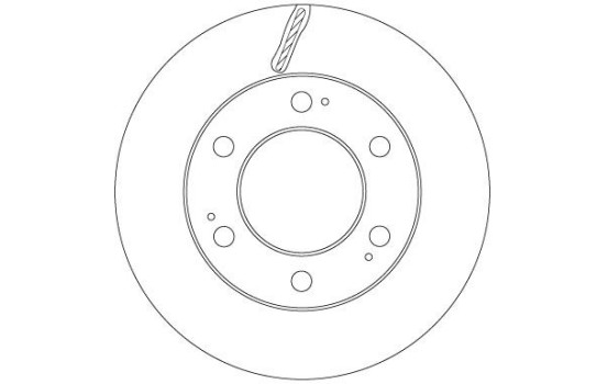 Brake Disc DF6882 TRW