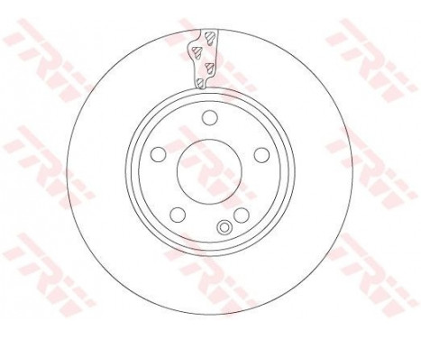 Brake Disc DF6885 TRW