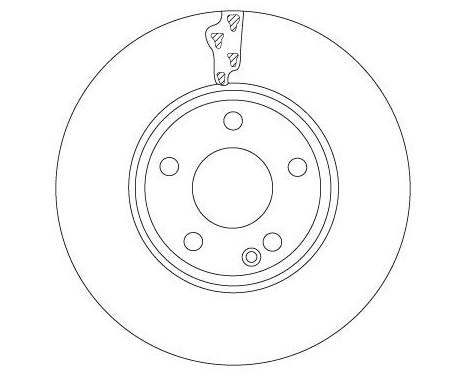 Brake Disc DF6885 TRW, Image 2