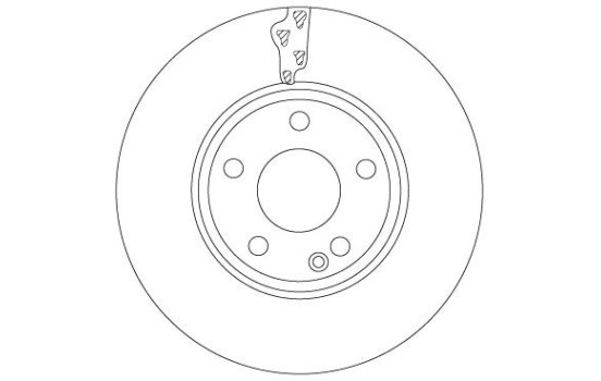 Brake Disc DF6885 TRW, Image 2