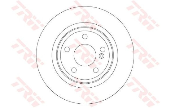 Brake Disc DF6886 TRW