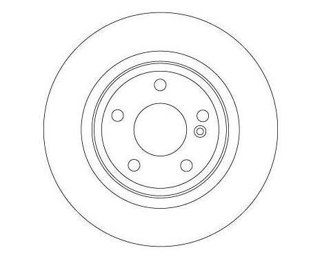 Brake Disc DF6886 TRW, Image 2