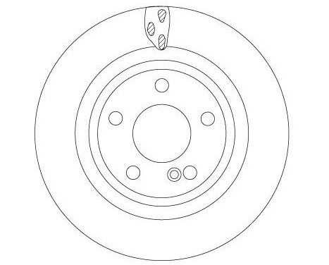 Brake Disc DF6887 TRW