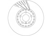 Brake Disc DF6891S TRW