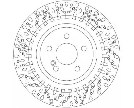 Brake Disc DF6900 TRW