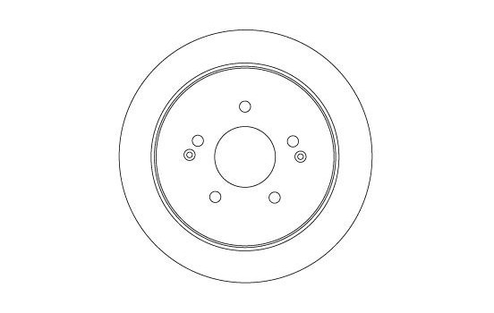 Brake Disc DF6901 TRW