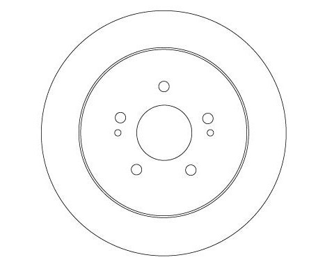 Brake Disc DF6909 TRW