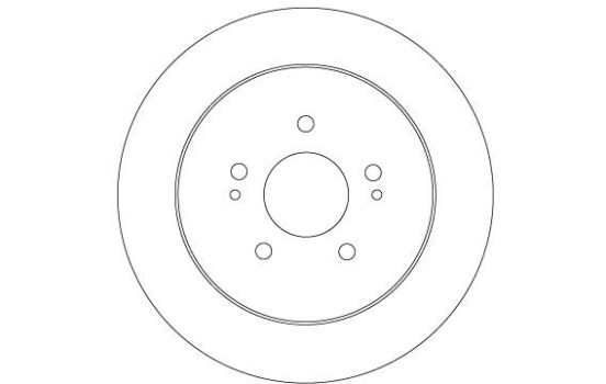 Brake Disc DF6909 TRW