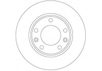 Brake Disc DF6910 TRW