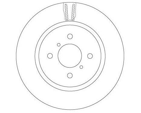 Brake Disc DF6912 TRW