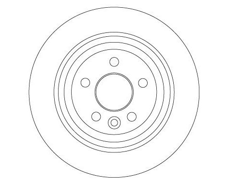 Brake Disc DF6913 TRW