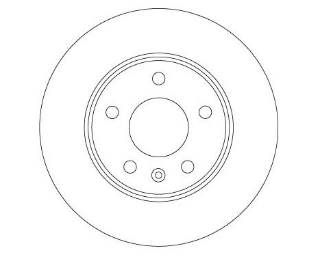 Brake Disc DF6915 TRW